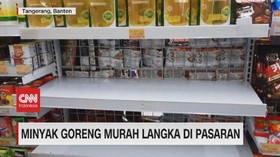 VIDEO: Minyak Goreng Murah Langka di Pasaran