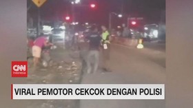 VIDEO: Viral Cekcok Polisi Dan Pengendara