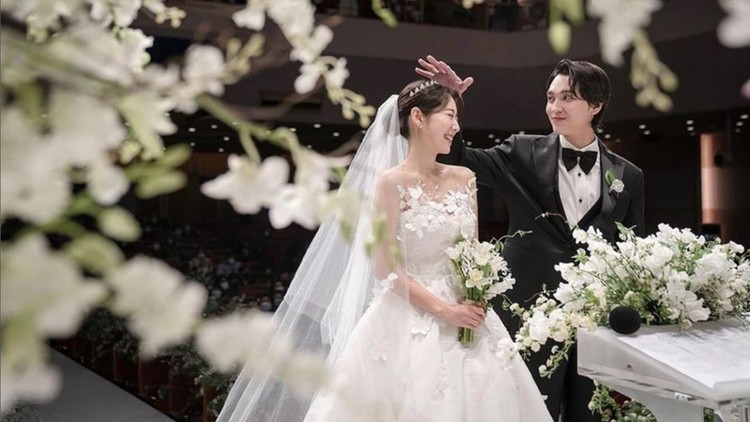 dekorasi pernikahan Park Shin Hye dan Choi Tae Jun dekorasi pernikahan Park Shin Hye dan Choi Tae Jun