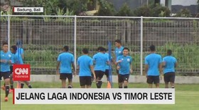 VIDEO: Jelang Laga Indonesia vs Timor Leste