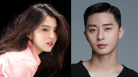 Gyeongseong Creature Pamer Foto Adegan Park Seo-joon dan Han So-hee