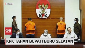 VIDEO: KPK Tahan Bupati Buru Selatan