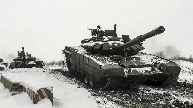 Amerika Serikat menuduh Rusia sengaja membuat dalih untuk melancarkan serangan ke Ukraina, menyusul konflik yang kian mendidih di perbatasan negara itu.