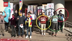 VIDEO: Aktivis HAM Taiwan Minta Pemerintah Boikot Olimpiade Beijing