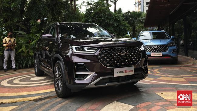 Mobil China Chery 'Ngegas' di RI, Kenalkan 3 SUV Setir Kanan Pengenalan tiga produk Chery, yaitu Tiggo 4 Pro, Tiggo 7 Pro, dan Tiggo 8 Pro ini dilakukan di Jakarta.