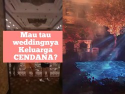 Kisah di Balik Viral Dekor Nikah Keluarga Cendana Pindahin Taman Sari Yogya