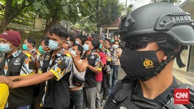 Tersangka Demo Ricuh Massa GMBI Bertambah Jadi 12 Orang