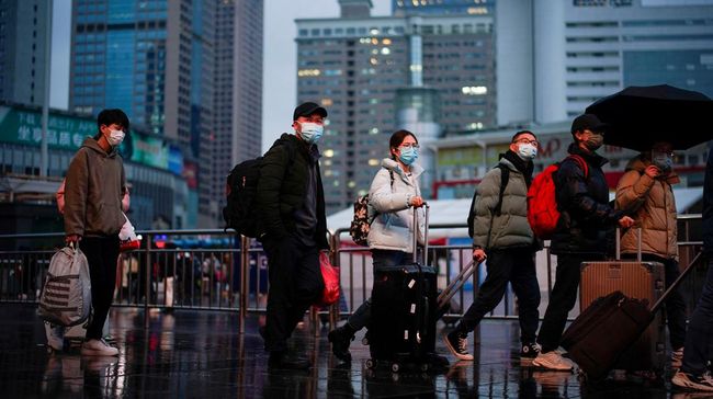 260 Juta Warga China Mudik Imlek di Tengah Lonjakan Covid