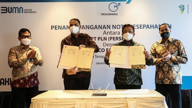 PT PLN siap memasok listrik untuk mendukung operasional Wilayah Kerja Minyak dan Gas Bumi (WK Migas) Rimau yang dioperatori Medco E&P.