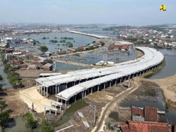 Progres Terkini Tol Tanggul Laut Semarang-Demak 26,95 Km