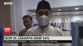 VIDEO: BOR di Jakarta Naik 54%