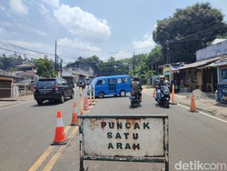 One Way Puncak Arah Jakarta, Kendaraan Diputar Balik ke Simpang Gadog
