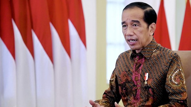 Jokowi mengingatkan agar tidak ada negara nan mengorbankan rakyat dalam menyelesaikan masalah akibat dari perubahan iklim.