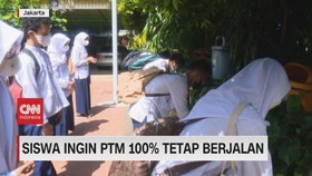 VIDEO: Siswa Ingin PTM 100 Persen