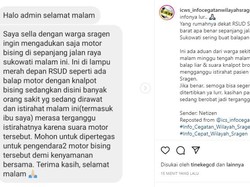 Warga Sragen Keluhkan Motor Berknalpot Bising Ganggu Pasien RSUD