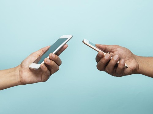Ilustrasi handphone