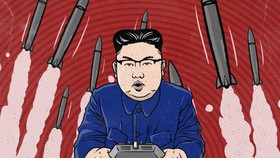 INFOGRAFIS: Hujan Rudal Korut di Rezim Kim Jong-un