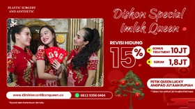 Sempurnakan Hidung, Klinik Kecantikan Queen Siapkan Promo Khusus Imlek
