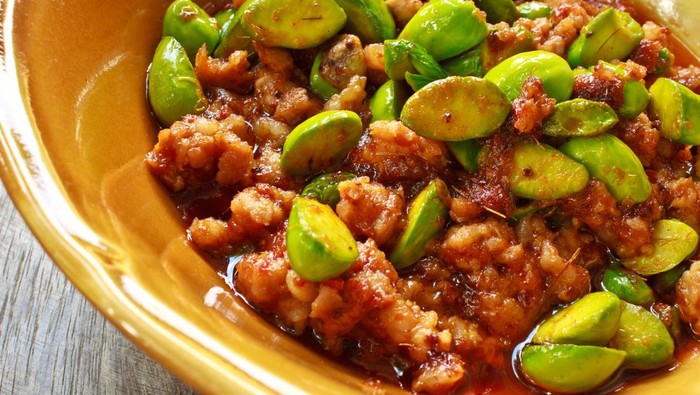 Resep Sambal Pete Udang Cincang