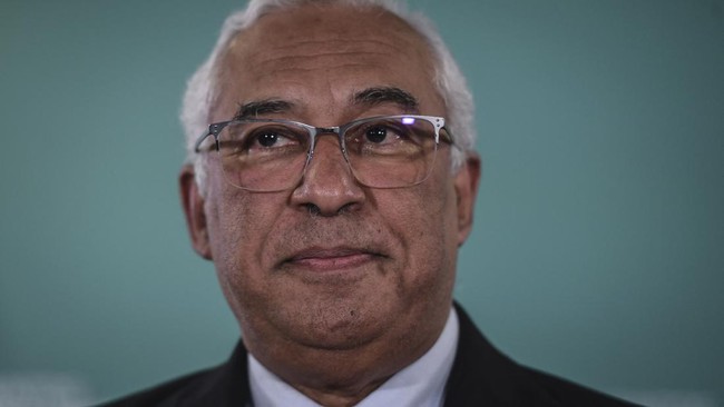 Perdana Menteri Portugal Antonio Costa dinyatakan positif Covid-19 pada Selasa (1/2), beberapa hari setelah memenangkan pemilu.