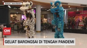 VIDEO: Geliat Barongsai di Tengah Pandemi