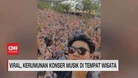 VIDEO: Viral, Kerumunan Konser Musik di Tempat Wisata