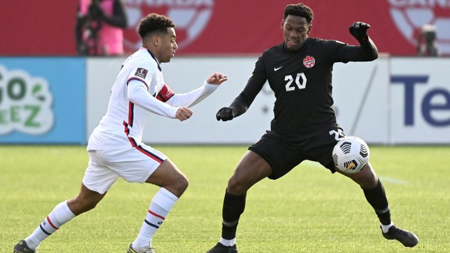 Kanada makin dekat ke Piala Dunia 2022 usai mengalahkan El Salvador pada babak kualifikasi zona Concacaf di Stadion Cuscatlan, Kamis (3/2) pagi WIB.