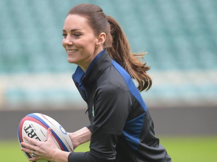 5 Potret Kate Middleton Resmi Jadi Royal Rugby Patron, Gantikan Pangeran Harry