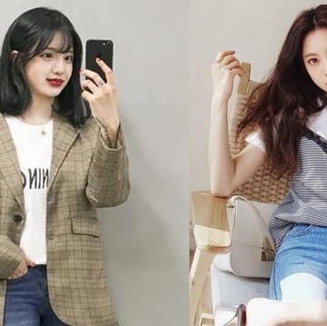 img-title 7 Padupadan Kaus dan Celana Jeans untuk Tampil Casual Chic ala Korean Style