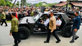 Jokowi Cerita Disambut Ramai Warga Dairi Hingga Mobil Tak Bisa Jalan