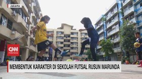 VIDEO: Membentuk Karakter di Sekolah Futsal Rusun Marunda
