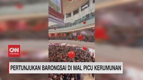 VIDEO: Viral Kerumunan Pengunjung Mal Saat Perayaan Imlek