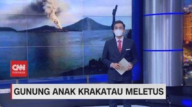 VIDEO: Gunung Anak Krakatau Erupsi