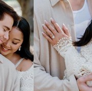 Potret Stylish dan Mesra Lana Condor saat Dilamar Kekasih! Ada Cerita Menarik di Balik Cincinnya