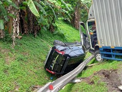 Kecelakaan Karambol di Tol Jatingaleh Semarang Libatkan 6 Kendaraan