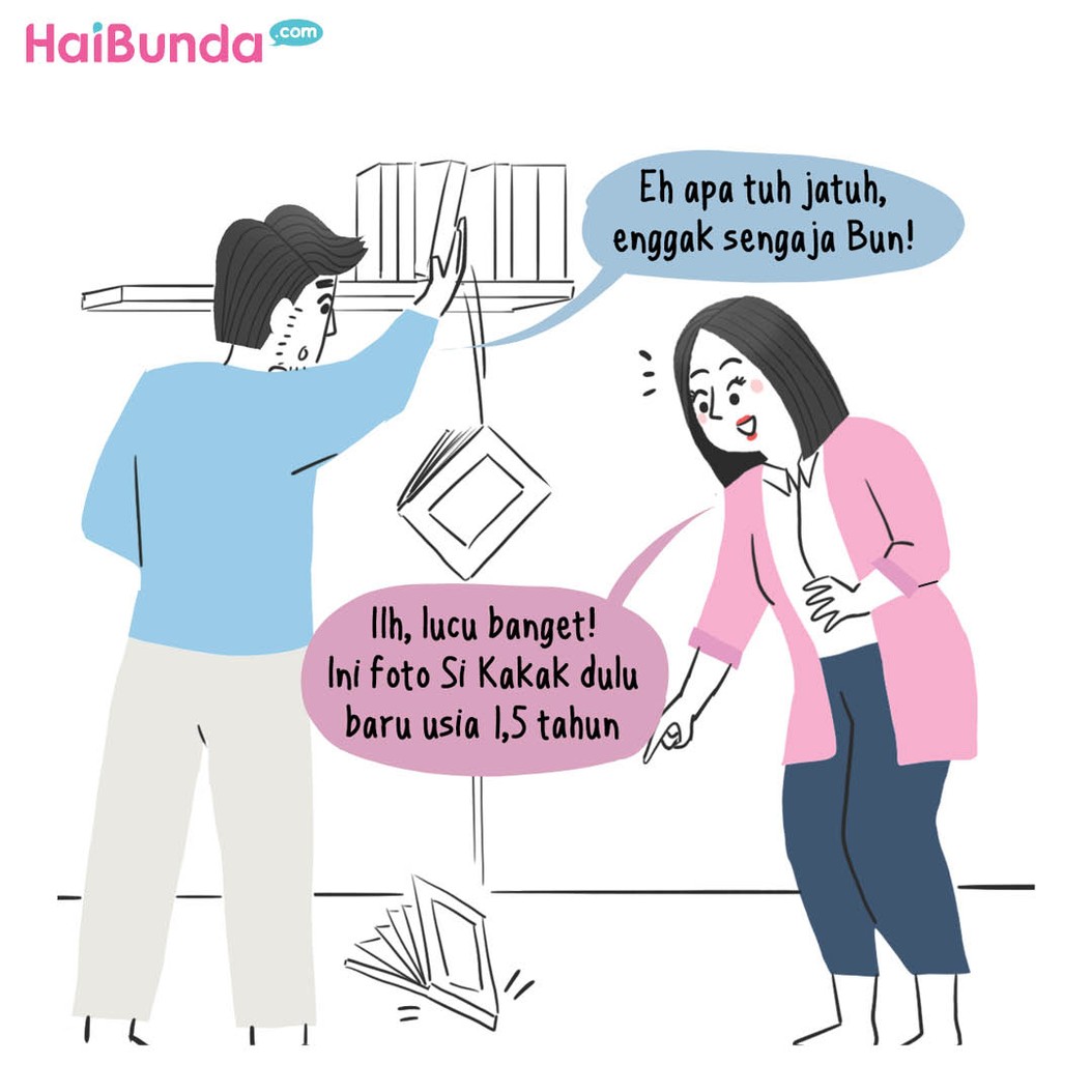 Komik Throwback Kakak Waktu Kecil
