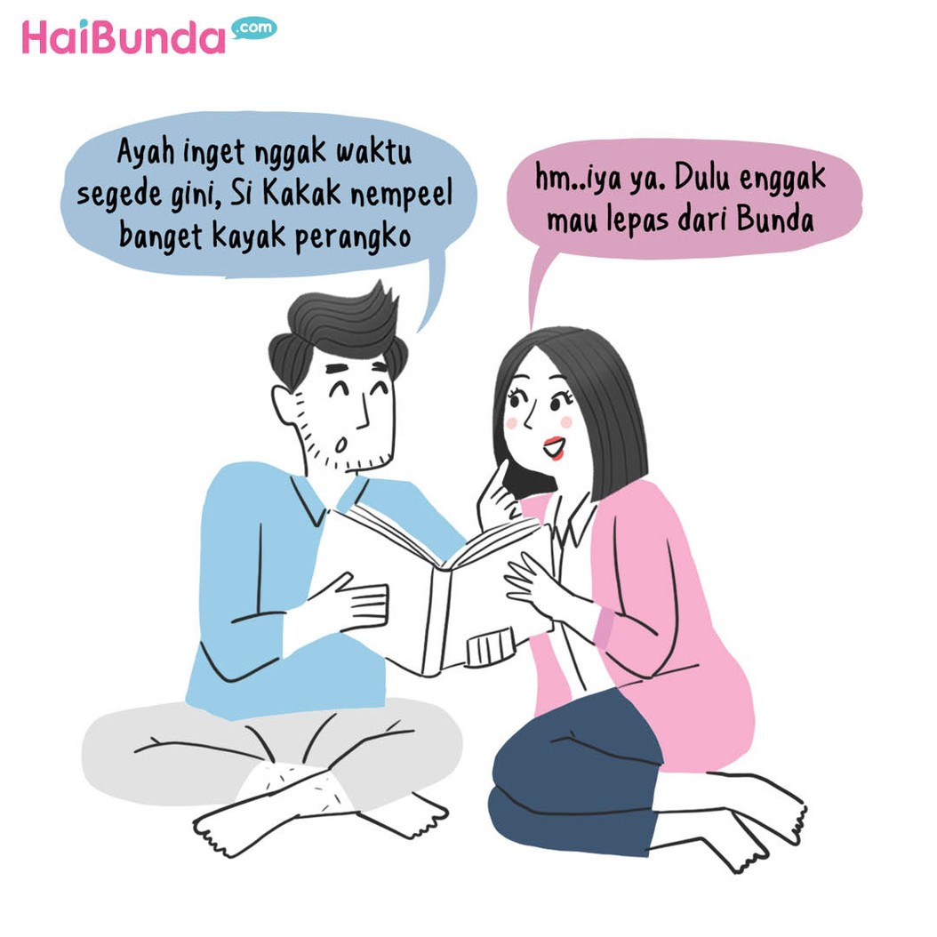 Komik Throwback Kakak Waktu Kecil