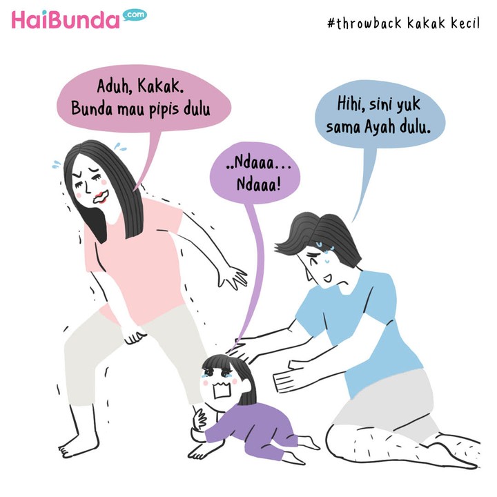 Komik Throwback Kakak Waktu Kecil