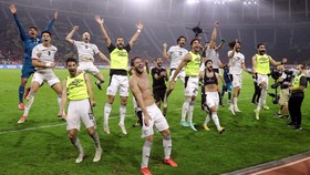 FOTO: Mesir ke Final Piala Afrika, Kamerun Menangis