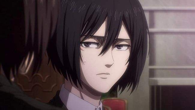 Dalam episode 86 Attack on Titan, Mikasa, Hange, dan kawan-kawan melawan Jaegerist ketika hendak kabur untuk mengejar Eren.