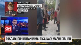 VIDEO: Pascarusuh Rutan Bima, Tiga Napi Masih Diburu