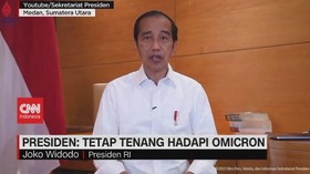 VIDEO: Presiden: Tetap Tenang Hadapi Omicron