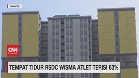 VIDEO: Tempat Tidur RSDC Wisma Atlet Terisi 63%