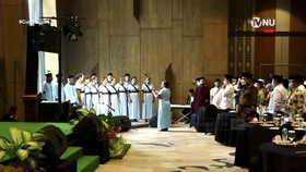 Paduan Suara Katolik Lantunkan Mars Syubbanul Wathon di Harlah NU