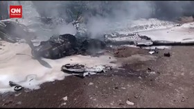 VIDEO: Pesawat Jatuh di Situs Kuno Peru, Seluruh Penumpang Tewas