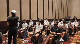 Pemain Timnas U-23 dan Shin Tae Yong Jalani Vaksin Booster