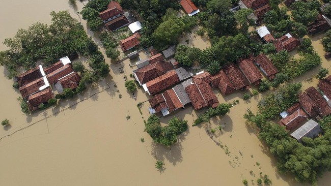 BNPB mencatat ada 1.137 bencana alam yang terjadi di Indonesia sepanjang Januari hingga Maret 2022.