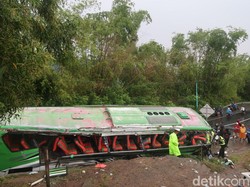 11 Fakta Ngeri Kecelakaan Bus Wisata Tewaskan 13 Orang di Bantul