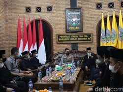 Saat Polisi Bojonegoro Silaturahmi ke Perguruan Silat