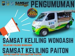 Cek Jadwalnya! Samsat Keliling Probolinggo Layani Siang dan Malam